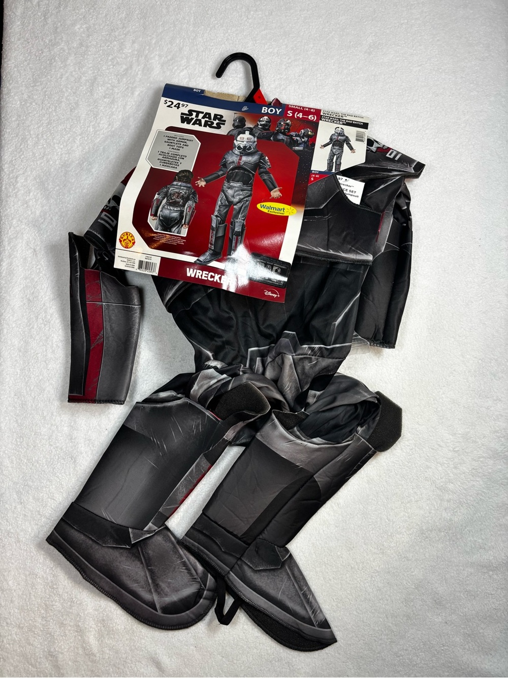 Star Wars: The Bad Batch Wrecker Costume Boys Size Small (4-6) with Mask